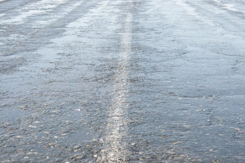 wet road texture