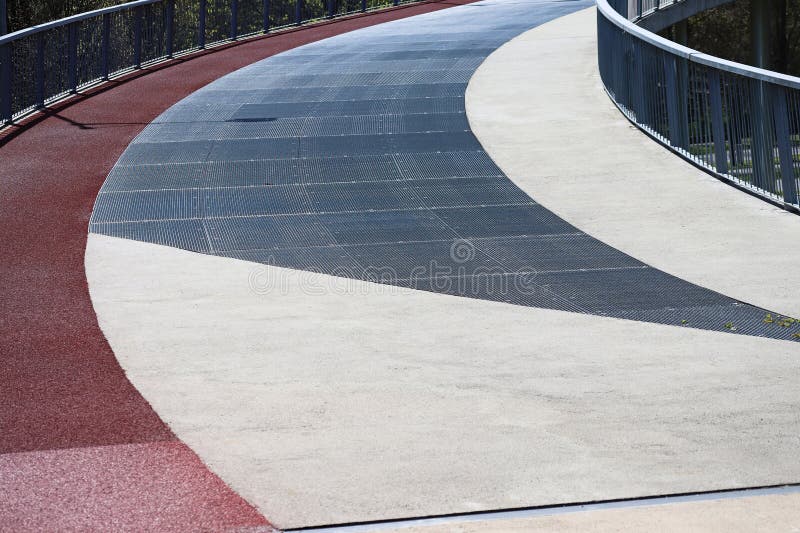 Surface of the Running Track Outdoor Stock Image Image of concrete