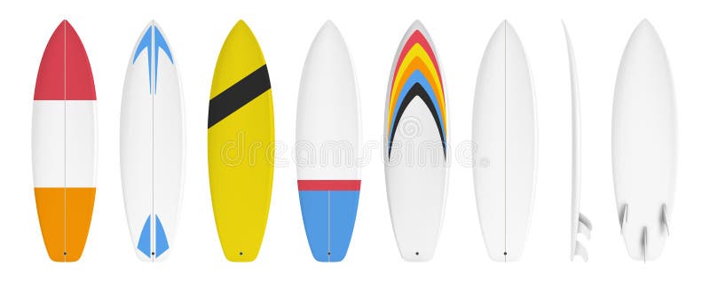 Surfboard custom design royalty free illustration Surfboard custom design royalty free illustration