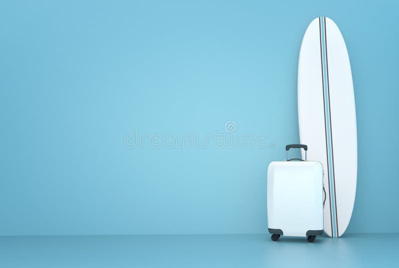 Surfboard design travel concept royalty free illustration Surfboard design travel concept royalty free illustration