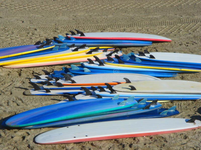 surfboards стоковая фотография rf surfboards стоковая фотография rf