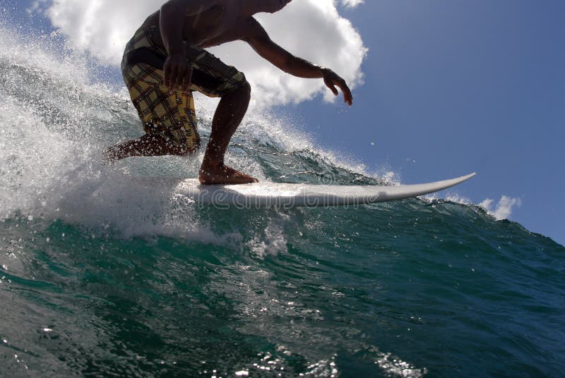 A surfer