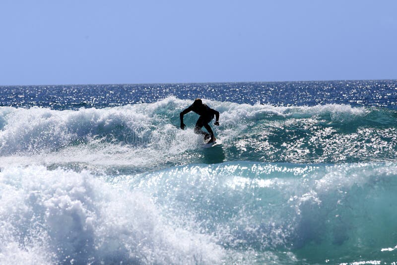 Surfer photo libre de droits