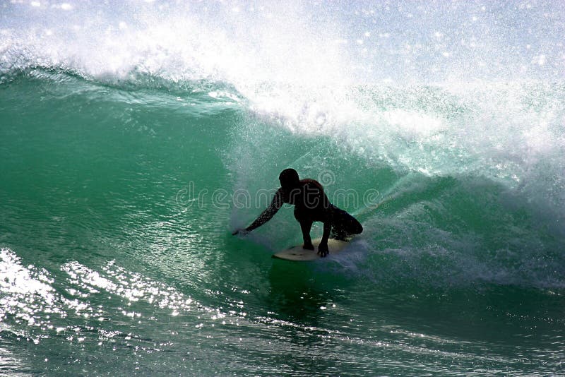 Surfer de Southshore image stock