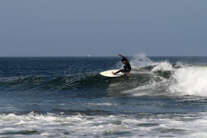 surfer du Mexique de baja d'abreojos photo stock surfer du Mexique de baja d'abreojos photo stock