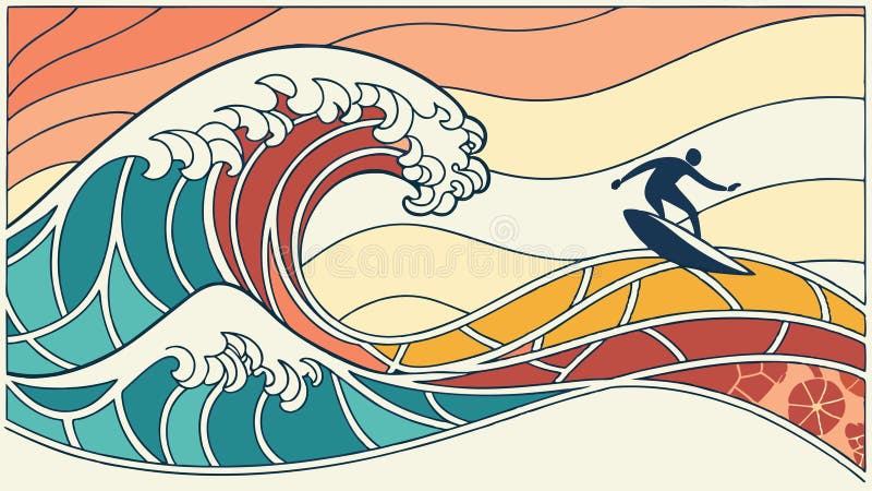 Surfer Design Stock Illustrations – 29,226 Surfer Design Stock