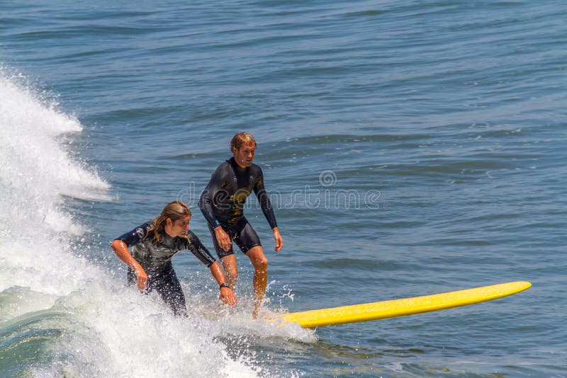 Surfers royalty-vrije stock afbeelding Surfers royalty-vrije stock afbeelding