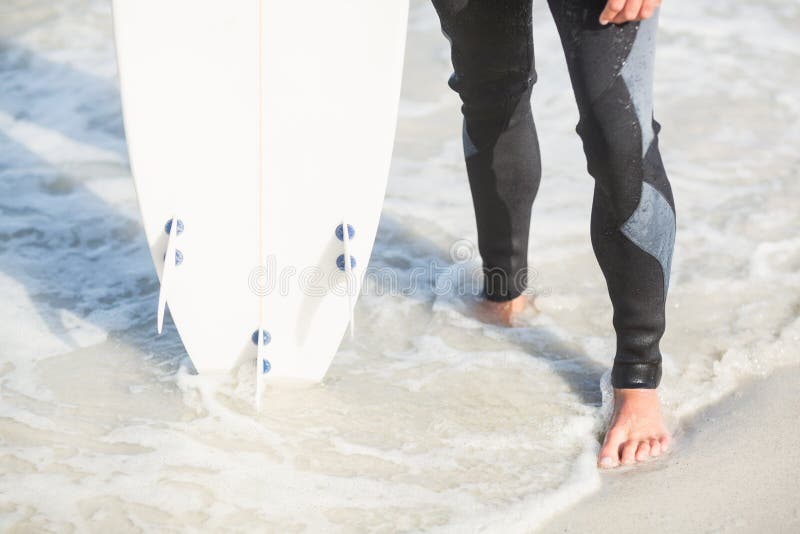 Closeup of Surfer feet stock image. Image of company 149568951