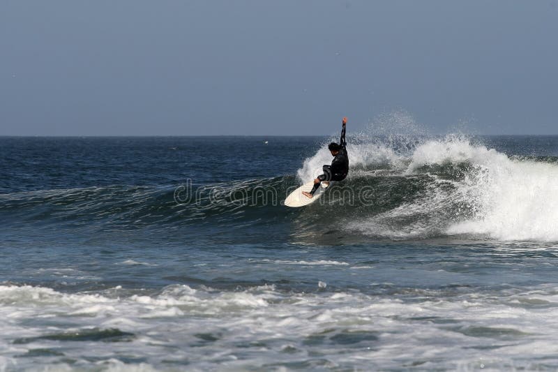 Surfing in Abreojos,Baja,Mexico