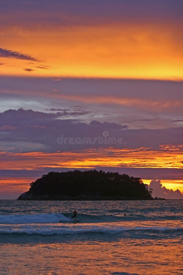 Surfing in Paradise