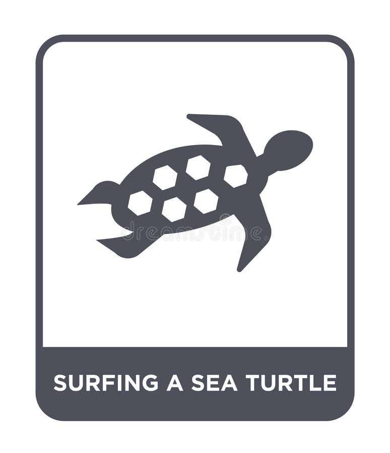 surfing a sea turtle icon in trendy design style. surfing a sea turtle icon isolated on white background. surfing a sea turtle royalty free illustration surfing a sea turtle icon in trendy design style. surfing a sea turtle icon isolated on white background. surfing a sea turtle royalty free illustration
