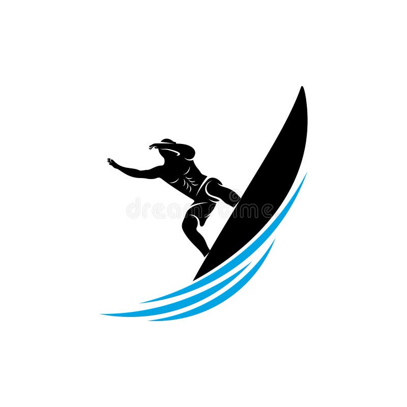 Surfing Wave Logo Stock Illustrations – 22,324 Surfing Wave Logo Stock ...