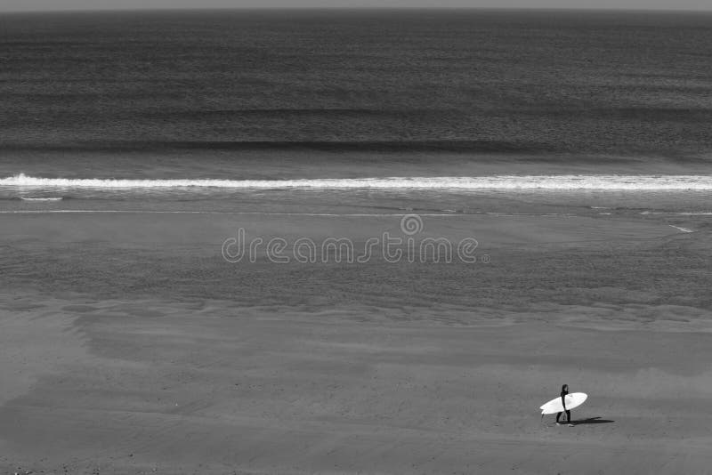 Surfista solo immagini stock Surfista solo immagini stock