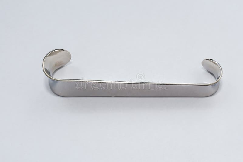 Surgical Retractor, KILNER CHEEK RETRACTOR DOUBLE ENDED Stock Photo Image of ended, equipment