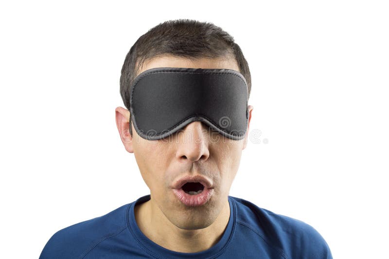 Surpreendido com um sonho imagens de stock