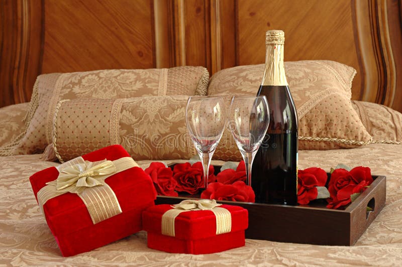 Surprise romantique photo stock Surprise romantique photo stock