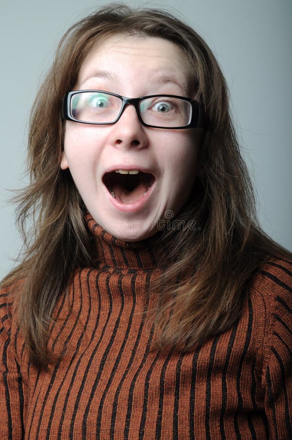 Surprised woman