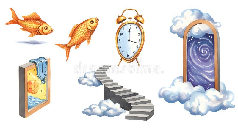 Surreal Dream illustrazione di stock