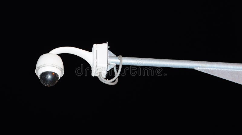 Surveillance Camera stock photo