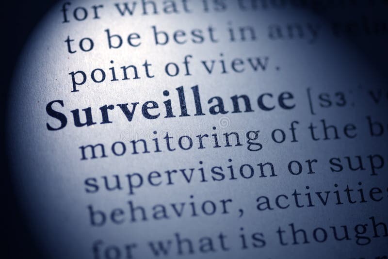Definition of the Word Surveillance Stock Image Image of word, surveillance 143374001