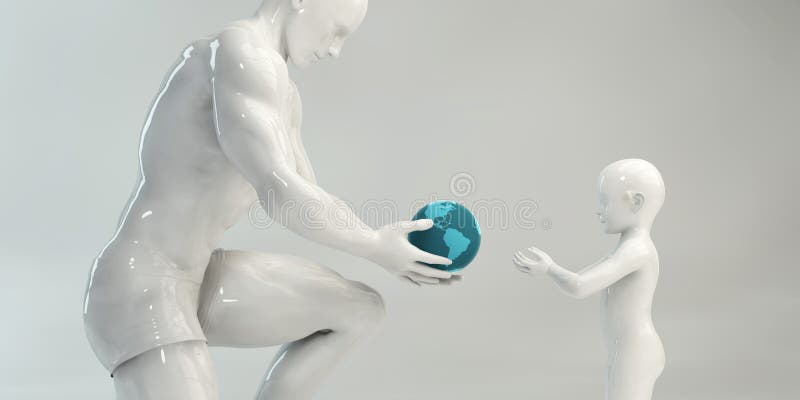 SURVEILLANCE PARENTALE illustration stock SURVEILLANCE PARENTALE illustration stock