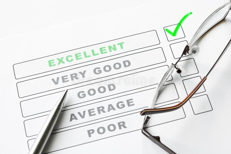 Survey Form royalty free stock photo