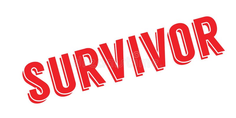 Survivor rubber stamp