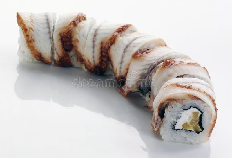 Sushi with eel stock photo. Image of sushi, traditional 31292386