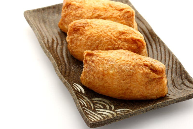Sushi in Fried Tofu stock photo. Image of friedtofu, healthy - 60876142