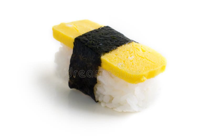 Sushi Omelette (Tamago Yaki) Stock Photo - Image of appetizing, healthy ...