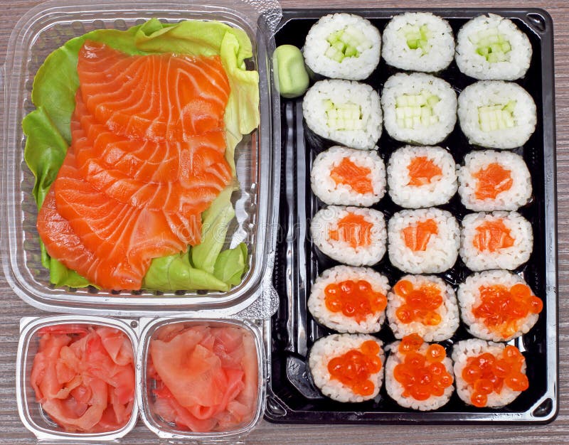 sushi para llevar