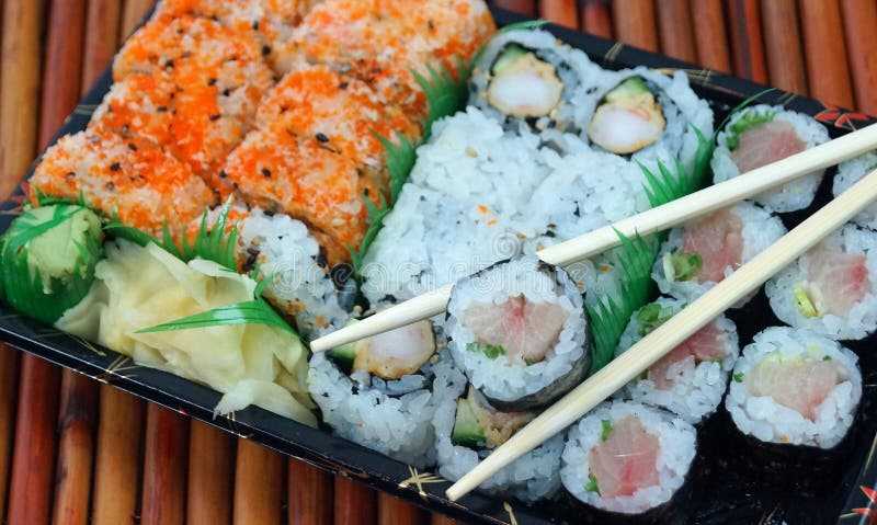 sushi para llevar
