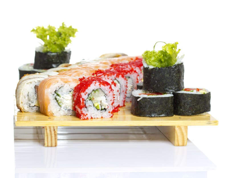 Sushi made dish stock image. Image of roll, gourmet, cuisine 34311905
