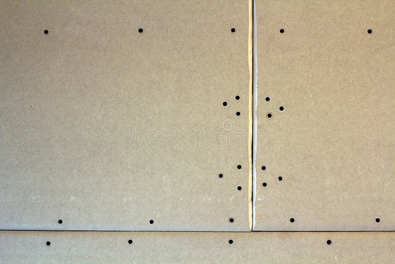 Suspended Ceiling From Drywall Fixed To Metal Frame With