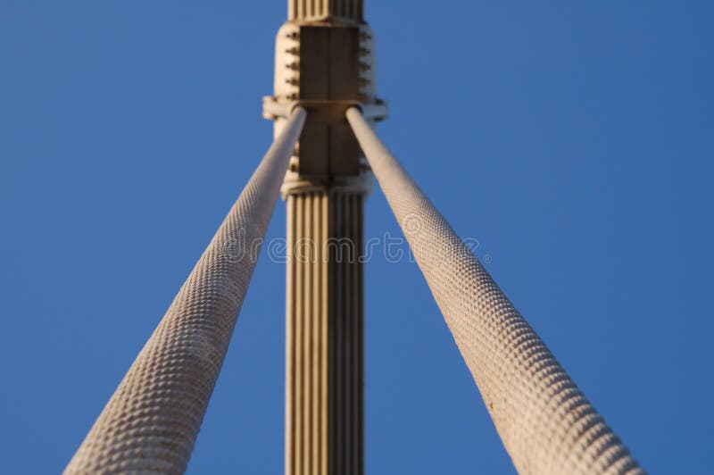 Suspension cable stock photo. Image of rope, steel, suspension 11933496
