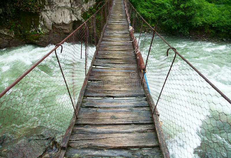 Rickety Rope Bridge Stock Photos - Free & Royalty-Free Stock Photos from  Dreamstime