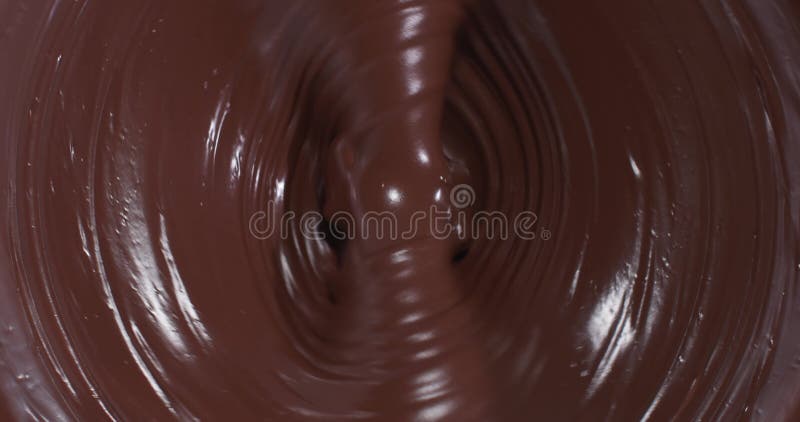 Sussurrando chocolate em movimento textura lisa