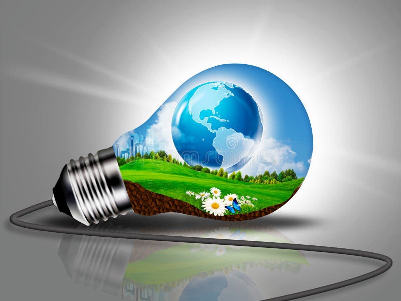 Sustainable Development and eco energy concept
