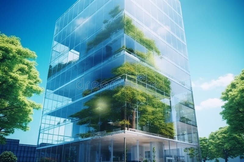 Sustainble Green Building Eco Friendly Building Sustainable Glass