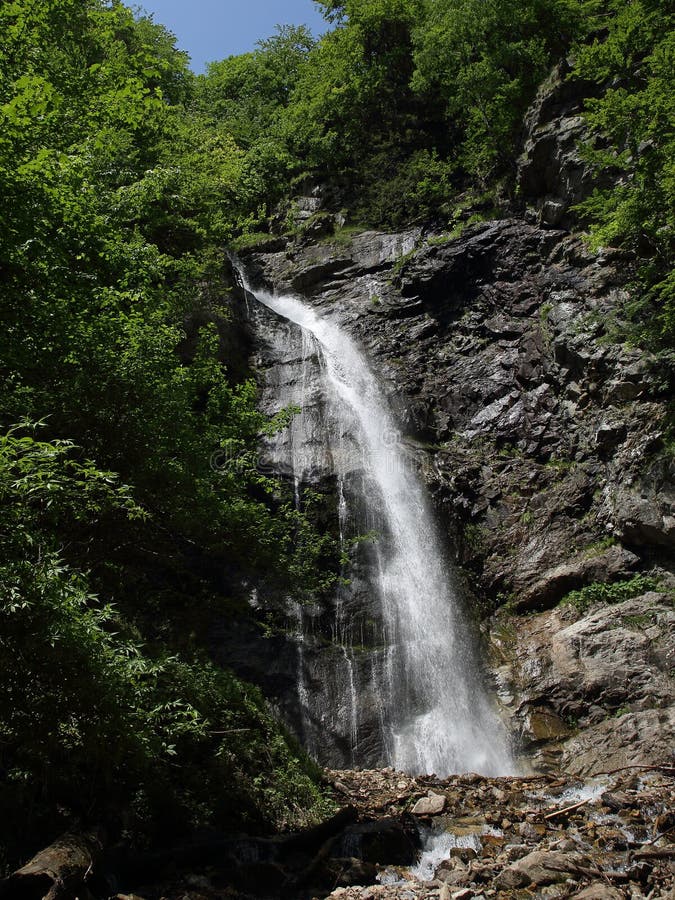 Šútovský vodopád, národní park Malá Fatra, Slovensko