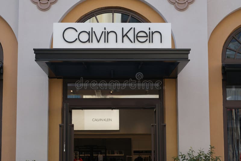 Facade of Calvin Klein Retail Store Editorial Stock Image - Image of ...