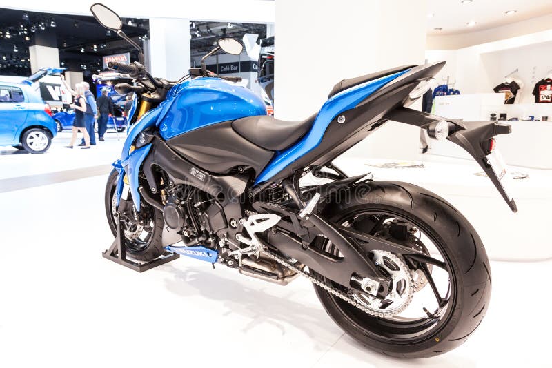 Suzuki naked bike royalty free stock image Suzuki naked bike royalty free stock image