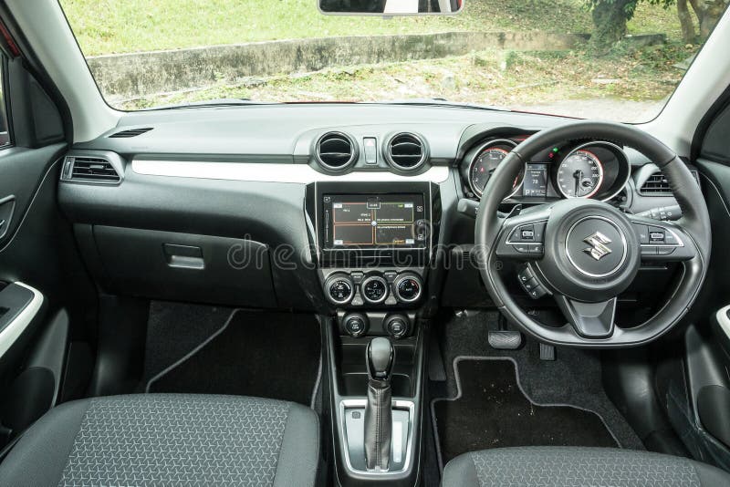 Suzuki Swift 2018 Interior editorial image. Image of sedan - 129996835