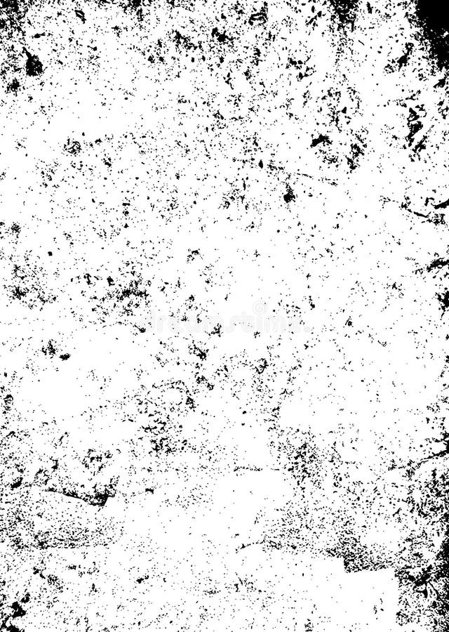 Svart grungetextur stock illustrationer