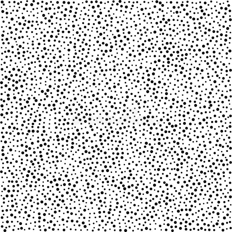 Svart pricker den sömlösa modellen för textiltorkdukebransch stock illustrationer Svart pricker den sömlösa modellen för textiltorkdukebransch stock illustrationer