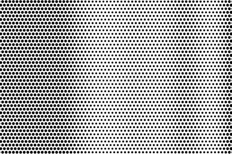 Svart på rastrerad textur för vit grunge Prickig vektorbakgrund Vertikal dotworklutning royaltyfri illustrationer