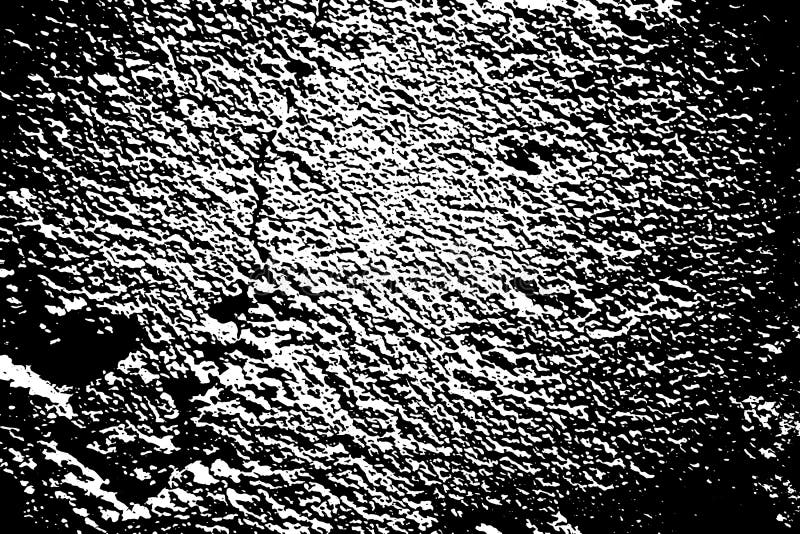 Svart på vit kornig textur Betongväggcloseupyttersida Bekymrad samkopiering för tappningeffekt stock illustrationer Svart på vit kornig textur Betongväggcloseupyttersida Bekymrad samkopiering för tappningeffekt stock illustrationer