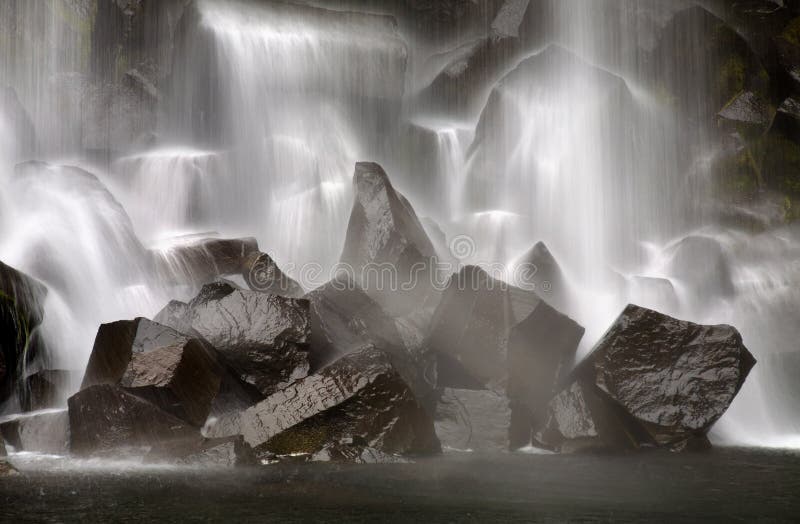 Svartifoss waterfall in Iceland