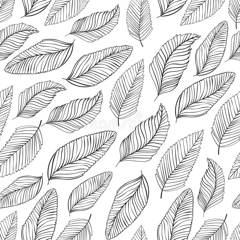 Svartvit sidamodell seamless vektor illustrationer