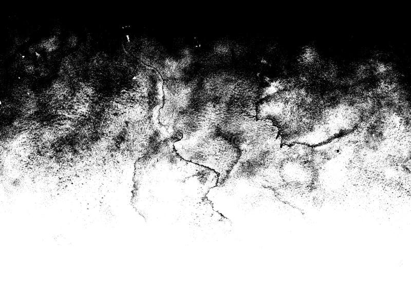 Svartvit textur för marmorgrungelutning arkivbild